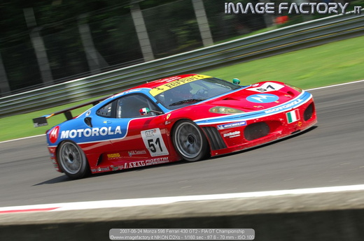 2007-06-24 Monza 596 Ferrari 430 GT2 - FIA GT Championship